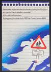 Recontre régionale des étudiants d'Asie et du Pacifique en vue du Forum étudiant mondial "Education et société" / Pyongyang, capitale de la RPD de Corée, janvier 1986 [poster]