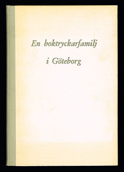 A. Lindgren & Söner 1845-1945. En historik…
