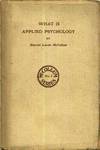 What is Applied Psychology