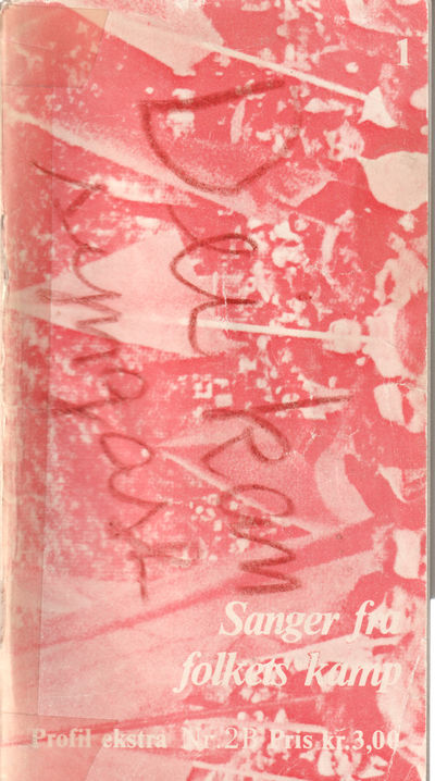 Profil 2b 1972. Sanger fra folkets  kamp. 53…