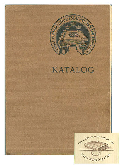 Svenska bokindustriutställningen i Göteborg 1900.…
