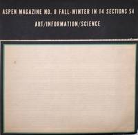 Aspen The Multimedia Magazine in a Box, No. 8, Fall - Winter in 14 Sections