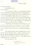 Typed Letter Signed, Huntington, West Virginia, October 20, 1913, to Democratic State Chairman Stuart W. Walker, Martinsburg, West Virginia