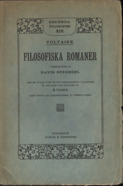 FILOSOFISKA ROMANER.
