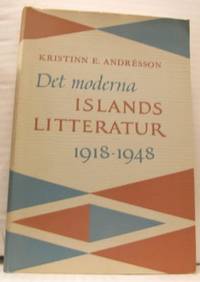 Det moderna Islands litteratur 1918-1948.