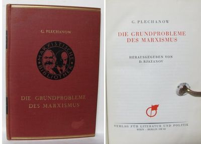 Die Grundprobleme des Marxismus.