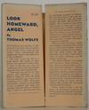 View Image 3 of 5 for Look Homeward, Angel Inventory #108106