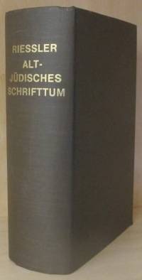 Altjüdisches Schrifttum ausserhalb der Bibel.…