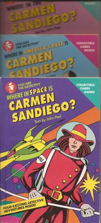 image of Where in the U.S.A. is Carmen Sandiego? Where in America's Past is Carmen Sandiego? Where in Space is Carmen Sandiego? 3 Volumes