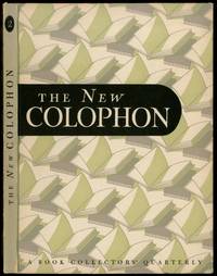 The New Colophon: A Book Collectors' Quarterly, April 1948