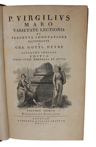 Varietate Lectionis et perpetua Adnotatione illvstratvs a Chr. Gottl. Heyne. Accedunt Indices. Editio novis curis emendata et aucta. 6 Bde. (Volumen Sextum: Indices). (photo 2)