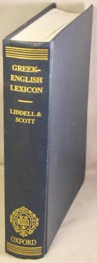 cover of An Intermediate Greek-English Lexicon, Founded upon the Seventh Edition of Liddell and Scott's Greek-English Lexicon.