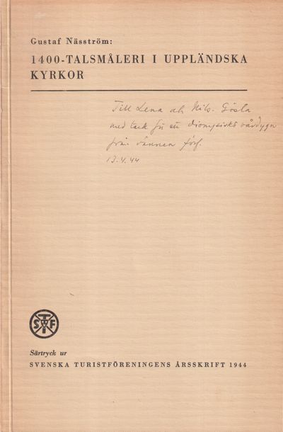 1400-talsmåleri i uppländska kyrkor [= rubrik].