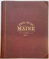 Stuart's Atlas of the State of Maine including Statistics and Descriptions of its History, Educational System, Geology, Railroads, Natural Resources, Summer Resorts, and Manufacturing Interests, Compiled from Official Plans and Actual Surveys, 10th Edition; Cover title: State Atlas of Maine, J.H. Stuart & Co, 1898-9