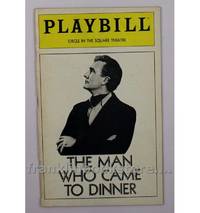 Original 1980 Playbill The Man Who Came to Dinner, Circle in the Square by Various - 1980