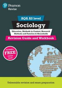 Pearson REVISE AQA AS Level Sociology Revision Guide & Workbook inc online edition - for...