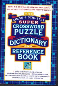 image of Super Crossword Puzzle Dictionary And Reference Book