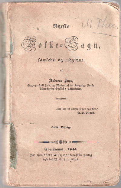 Norske Folkesagn  samlede og udgivne af Andreas…