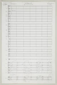 A Woman&#039;s Life for Soprano Solo and Orchestra. Autograph musical manuscript full score signed &quot;R. Danielpour&quot; and dated 2007 at upper right corner of page 1 and with &quot;Thanks be to God New York 9/25/2007&quot; at conclusion. With text by the distinguished African-American poet, singer, memoirist, and civil rights activist Maya Angelou (1928-2014) by DANIELPOUR, Richard b. 1956