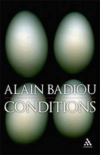 Conditions by Badiou, Alain - 2009-01-07