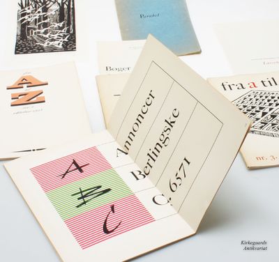 Fra A til Z. Tidsskrift for Typografi og Grafik.…