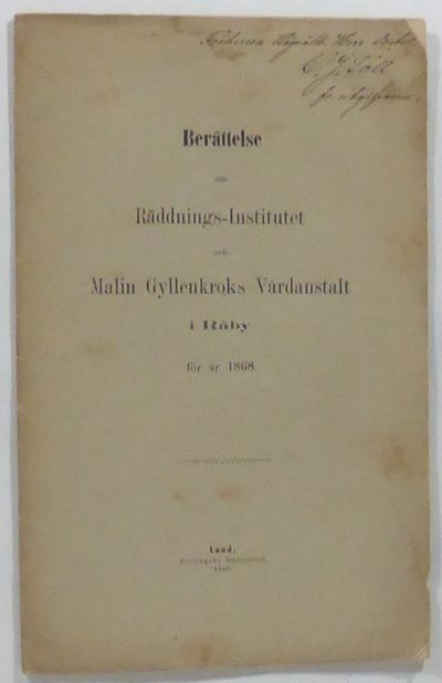 Berättelse om Räddnings-Institutet och Malin…