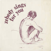 cover of Zebedy Sings for You (First Edition, Vinyl LP)