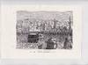 Engraving of Pilgrims at the Court of the Kaaba in Mecca, 1884