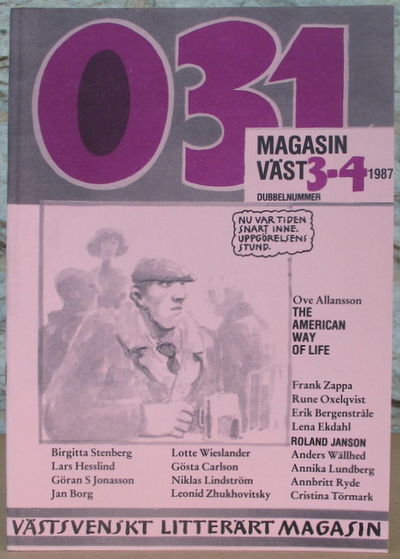 031 Magasin Väst. Västsvenskt litterärt magasin.