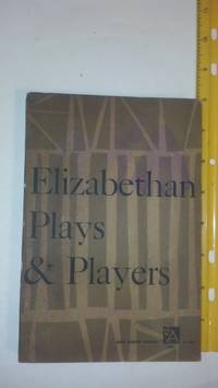 image of Elizabethan plays and players (Ann Arbor books)