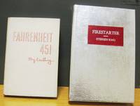 If you've got money in your pocket to burn for books that probably won't, may we suggest THE COMPLETE SCIENCE FICTION ASBESTOS COLLECTION: FAHRENHEIT 451 & FIRESTARTER by Bradbury, Ray & King, Stephen - 1953