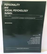 Personality and Social Psychology Bulletin ; Volume 25 Number 7