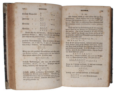 Der selbstlernende Algebrist, oder deutliche Anweisung zur ganzen Rechenkunst. 2 vols. (photo 2)