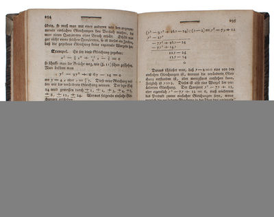 Der selbstlernende Algebrist, oder deutliche Anweisung zur ganzen Rechenkunst. 2 vols. (photo 3)