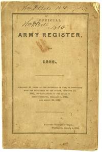 OFFICIAL ARMY REGISTER, FOR 1850