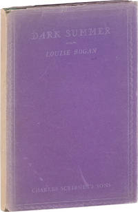 DARK SUMMER [Inscribed]