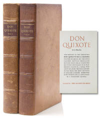 Don Quixote de la Mancha by (Nonesuch Press) Cervantes, Miguel de - 1930