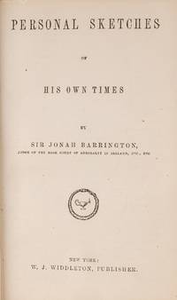 Personal Sketches of His Own Time