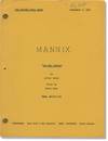 View Image 1 of 3 for Mannix: The Man Outside (Original screenplay for the 1971 television episode) Inventory #166660