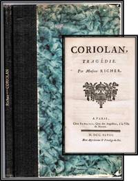 cover of Coriolan Tragedie