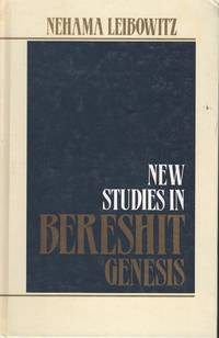 NEW STUDIES IN BERESHIT (IN THE CONTEXT OF ANCIENT AND MODERN JEWISH BIBLE COMMENTARY)