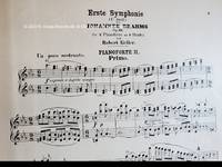 image of Erste Symphonie (C moll) Johannes Brahms Op. 68 für 2 Pianoforte zu 8 Händen von Robert Keller.