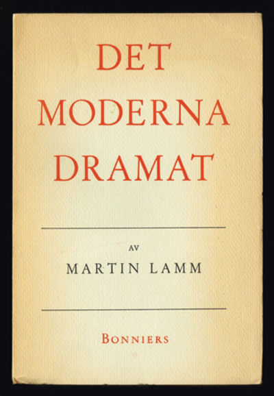Det moderna dramat.