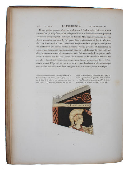 Voyages dans la Grèce accompagnés de recherches archéologiques. 2 vols.  - [LANDMARK WORK ON GREECE AND PARTHENON] (photo 3)