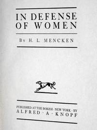 cover of In Defense of Women