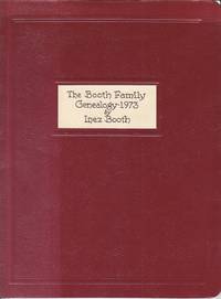 cover of The Booth Family Genealogy 1973