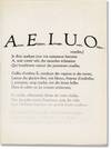 A noir, E blanc, I rouge, O vert, U bleu: AEIOU (Issue 7, March 1983)