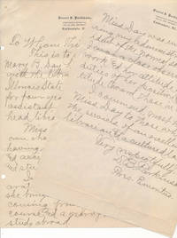 image of Autograph Letter Signed