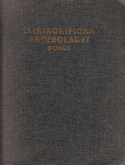 Elektrokemiska Aktiebolaget Bohus 1895-1935.