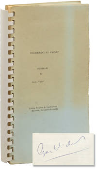 cover of Messiah (Uncorrected Proof, preceding a later printing, signed by the author)